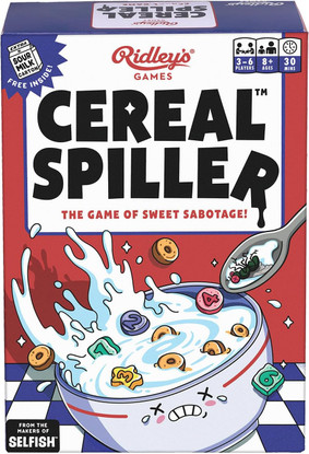 Ridley's Cereal Spiller Game - The game of sweet Sabotage!!