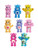 3D Figurines- Care Bears Besties Capsule