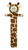 Bookimals - Wild Things Bookmarks Giraffe