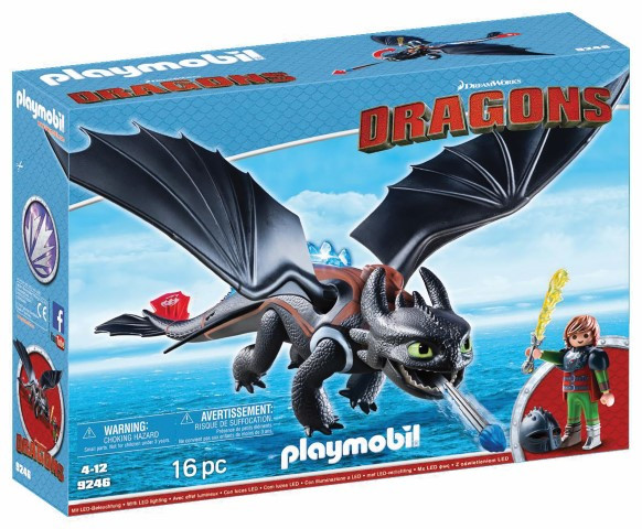 playmobil how to train your dragon light fury