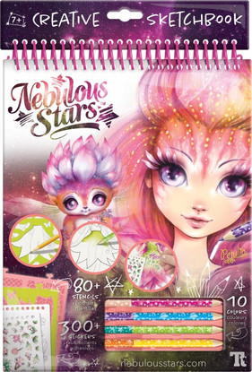 Nebulous Stars - Petulia Creative Sketchbook PINK