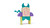 Tegu Sticky monsters Pip design 2