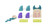 Tegu sticky monster Pip pieces