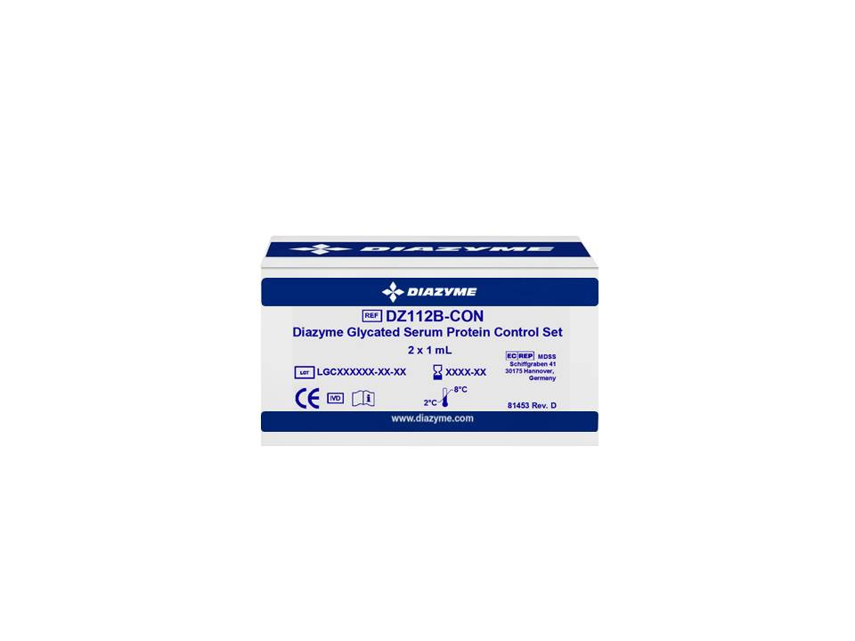 DZ112B-CON Glycated Serum Protein (Glycated Albumin) Assay Two (2 ...