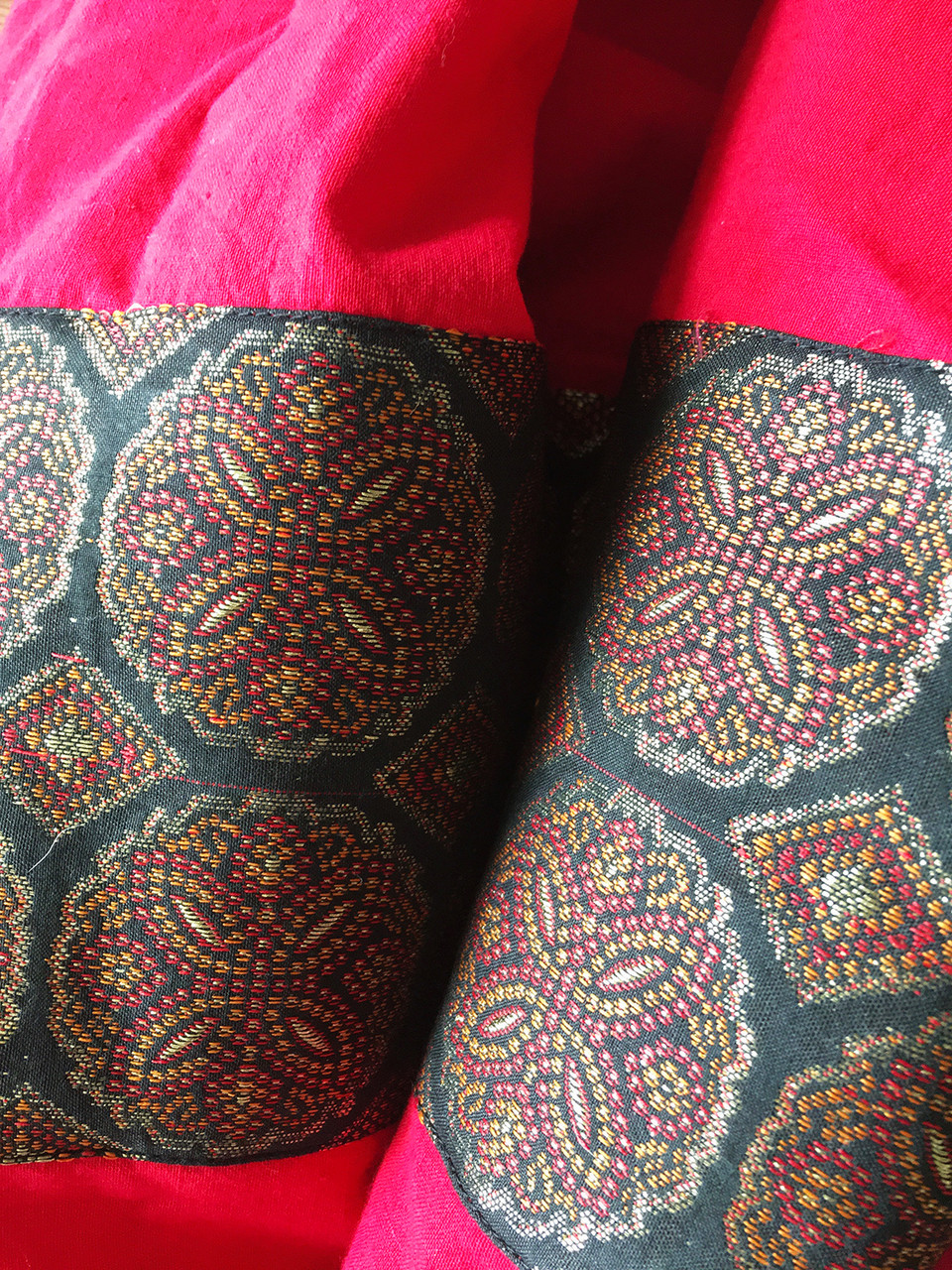 Wrap Skirt Red Size S girl skirt mission