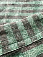 Bell Bottom Pantst -  Tea Green Stripes