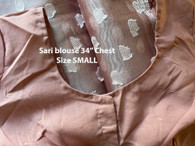 Sari WITH BLOUSE - DUSTY PINK