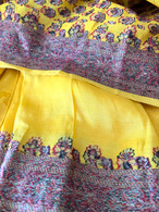 Sari WITH BLOUSE - Yellow