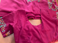 Sari WITH BLOUSE - Ruby
