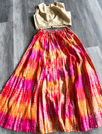 All New Charity - Bodice 36" FULL Pink Gold Skirt waist 33"