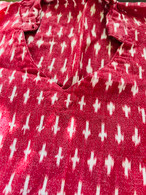 All New Charity - 3/4 Length Tunic Pink Ikat  38"