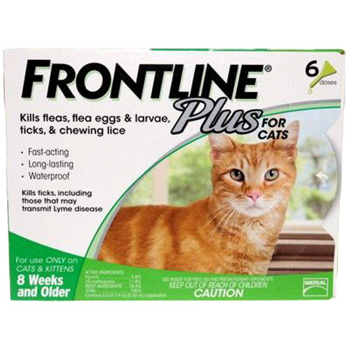 Frontline Plus for Cats - 6 Pack