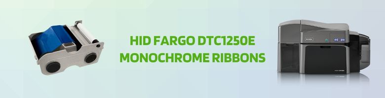 HID Fargo DTC1250e Monochrome Ribbons