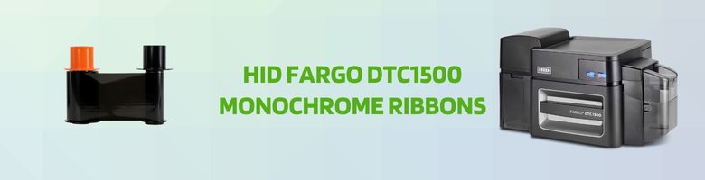 HID Fargo DTC1500 Monochrome Ribbons