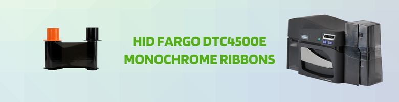 HID Fargo DTC4500e Monochrome Ribbons