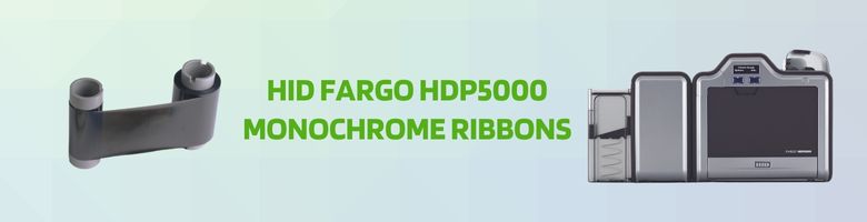 HID Fargo HDP5000 Monochrome Ribbons