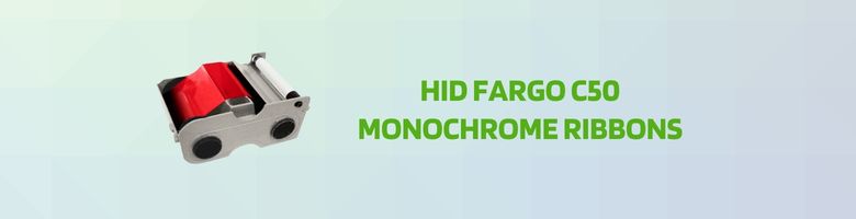 HID Fargo C50 Monochrome Ribbons