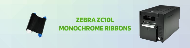 Zebra ZC10L Monochrome Ribbons