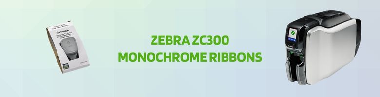 Zebra ZC300 Monochrome Ribbons