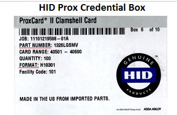 how to identify the type of prox card you have and save money hid format h10301