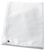 3928-1300 White ID Cloth Backdrop - 28" x 32"
