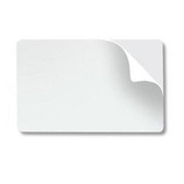 Datacard 597640-001 StickiCard CR-80 10 Mil Adhesive Mylar-Backed Cards (100 Per Pack)