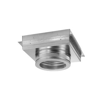 6 Duravent Duratech Flat Ceiling Support Box Square 6dt Fcs