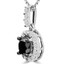 Black And White Diamond Pendant Necklace | Majesty Diamonds
