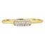 1/8 CTW Round Diamond Cocktail Ring in 14K Yellow Gold (MDR170047)