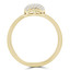 1/4 CTW Round Diamond Cocktail Ring in 14K Yellow Gold (MDR170076)