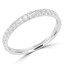 Thin Diamond Wedding Ring | Majesty Diamonds