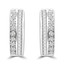 14K Gold Diamond Huggie Earrings | Majesty Diamonds