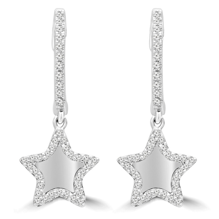 Diamond Star Earrings | Majesty Diamonds