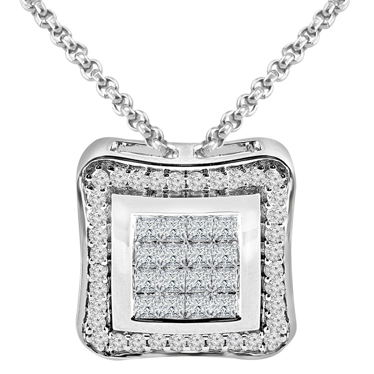Diamond White Gold Necklace | Sale | Majesty Diamonds