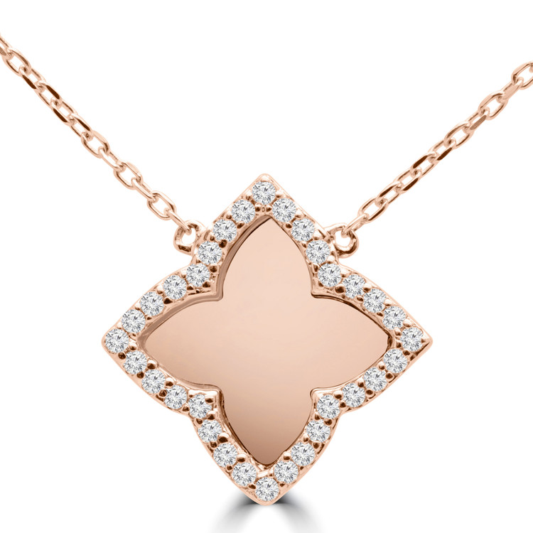 rose gold diamond necklace | Sale Today | Majesty Diamonds