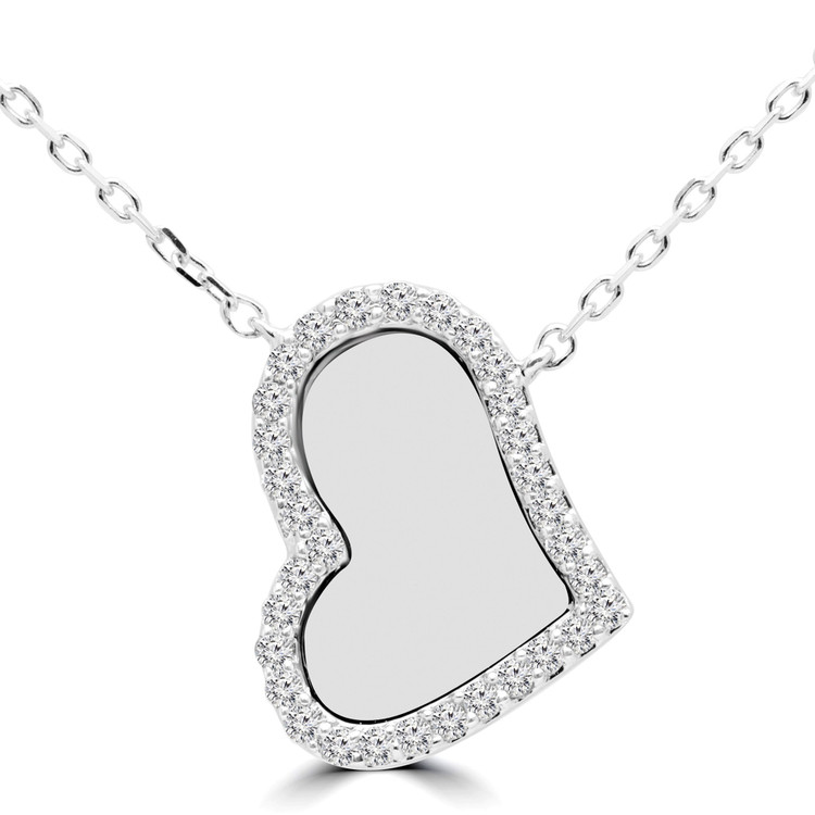 Diamond Heart Pendant Necklace | Sale Today | Majesty Diamonds