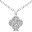 Diamond Cluster Pendant Necklace | Sale Today | Majesty Diamonds