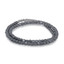 Men's Matte Charcoal Hematite Steel Wrap Bracelet (MVA0055)