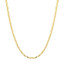 Men's Shiny Gold Steel Necklace (MVA0109)