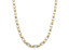 Men's Gold and Steel Necklace (MVA0117)