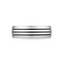 Men's Matte3 Lined Steel Ring (MVA0137)