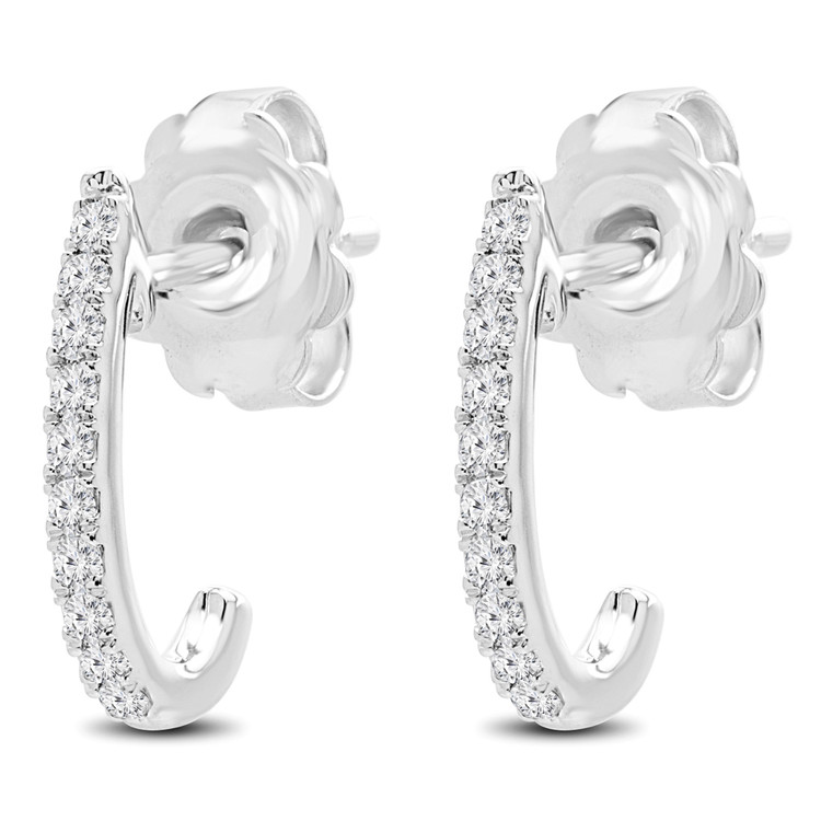 Round Stud Diamond Earrings | Majesty Diamonds