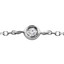1/4 CTW Round Diamond Bezel Set Diamonds By the Yard Necklace in 14K White Gold (MDR190026)