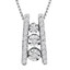 Three Stone Diamond Pendant | Sale Now | Majesty Diamonds