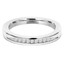 9/10 CTW Round White Cubic Zirconia Semi-Eternity Wedding Band Ring in 0.925 White Sterling Silver (MDS150086)