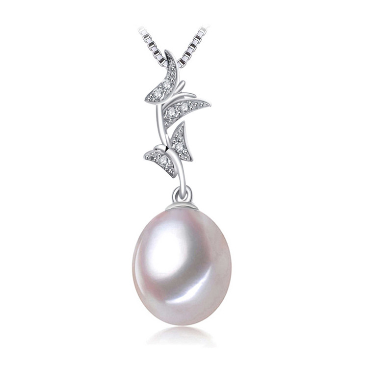 Silver Pearl Necklace | 50% Off | Majesty Diamonds