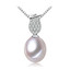 Sterling Silver Pearl Pendant Necklace | Majesty Diamonds