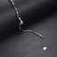 2 CTW Oval Purple Amethyst Link Bracelet in 0.925 White Sterling Silver (MDS170087)