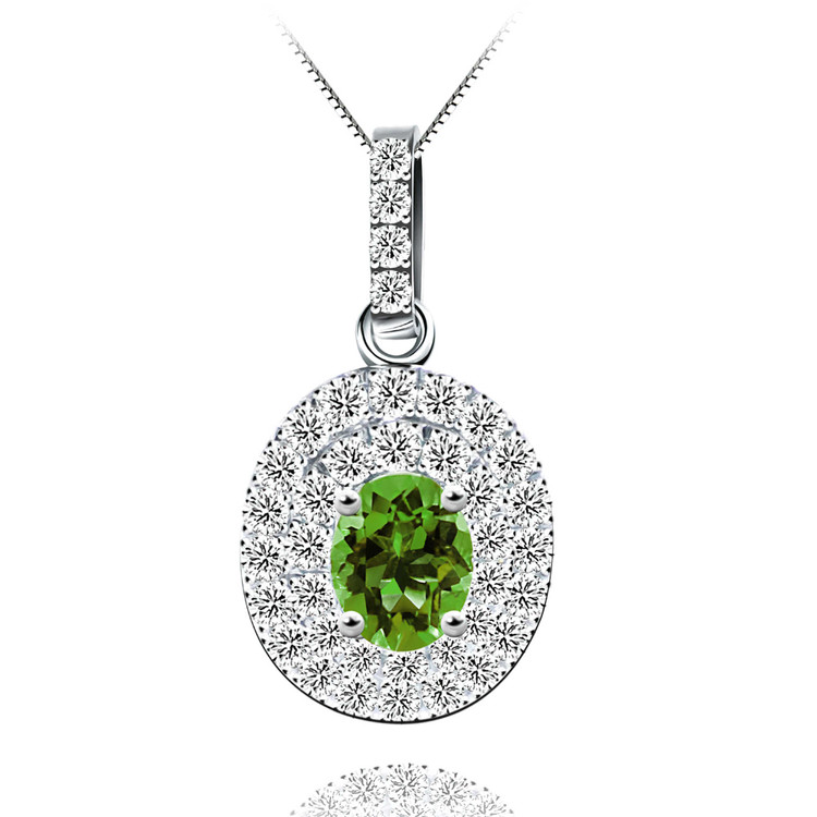 Green Tourmaline Necklace | Sale Today | Majesty Diamonds