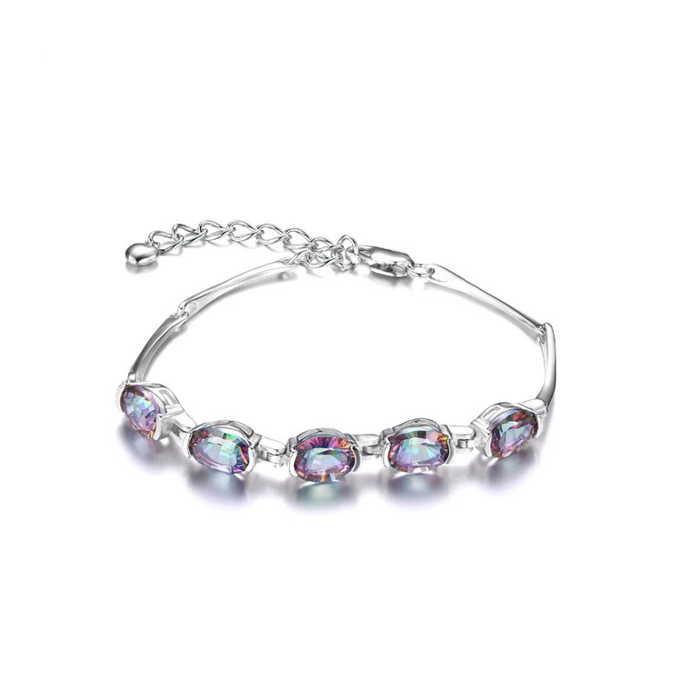 Mystic Topaz Bracelet | 50% Off Today | Majesty Diamonds
